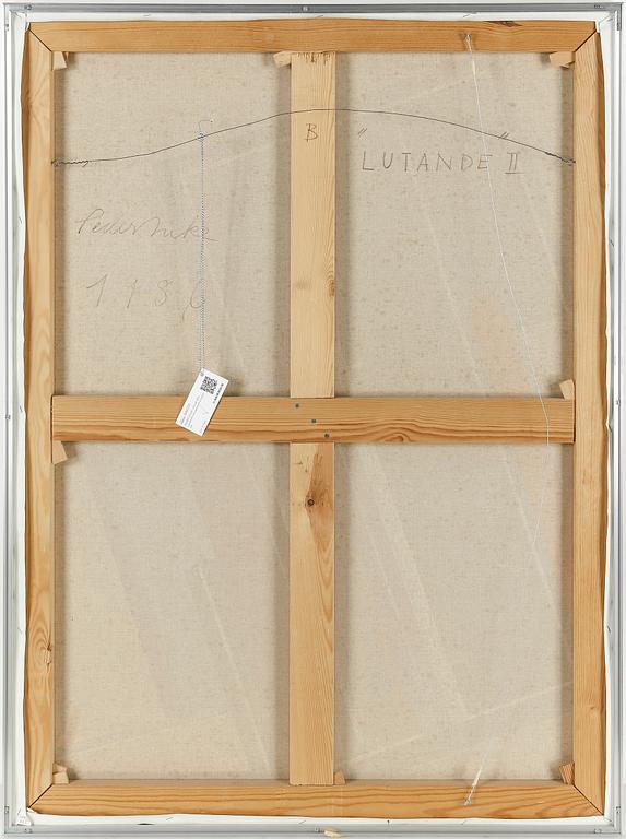 PEDER DUKE, olja på duk, signerad och daterad 1986 a tergo.