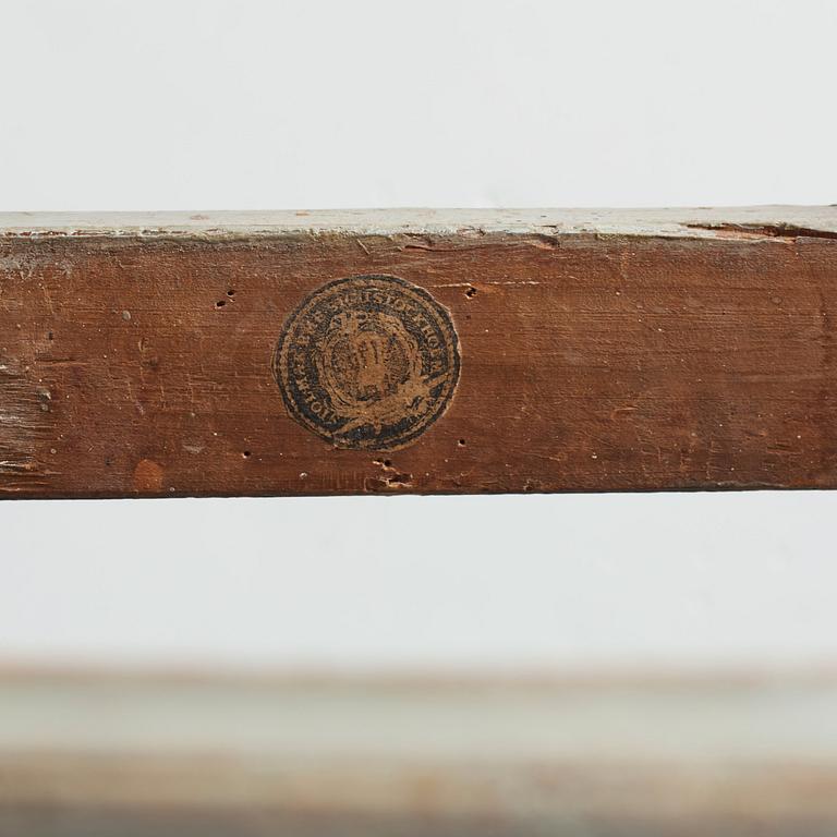 STOLAR, åtta stycken, Johan Erik Höglander (mästare i Stockholm från 1777-1813) Gustavianska.