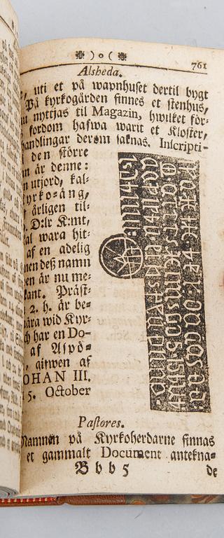 With a chapter by Linnaeus, 1770.
