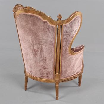 BERGÈRE, Louis XVI-stil, 1900-tal.