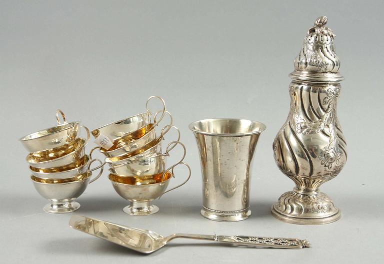PARTI SILVER, 12 delar, 1900-tal.