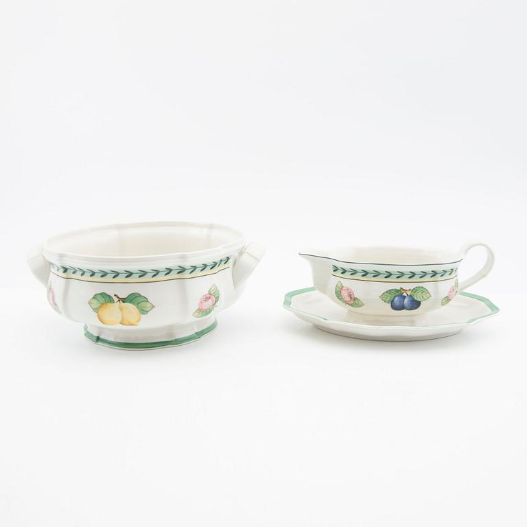 Service, 73 pieces, porcelain, "French Garden Fleurence", Villeroy & Boch, Germany.