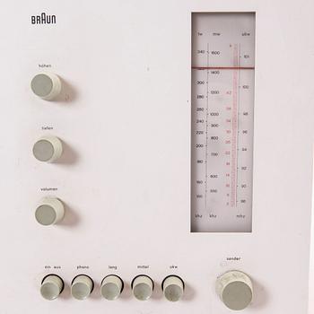Dieter Rams radio, "RT 20" för Braun, modellen formgiven 1961.