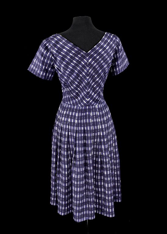 MÄRTHASKOLAN, klänning samt jacka, 1950/60-tal.
