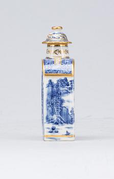TEDOSA med lock, Porslin. Kina 1700/1800-tal.