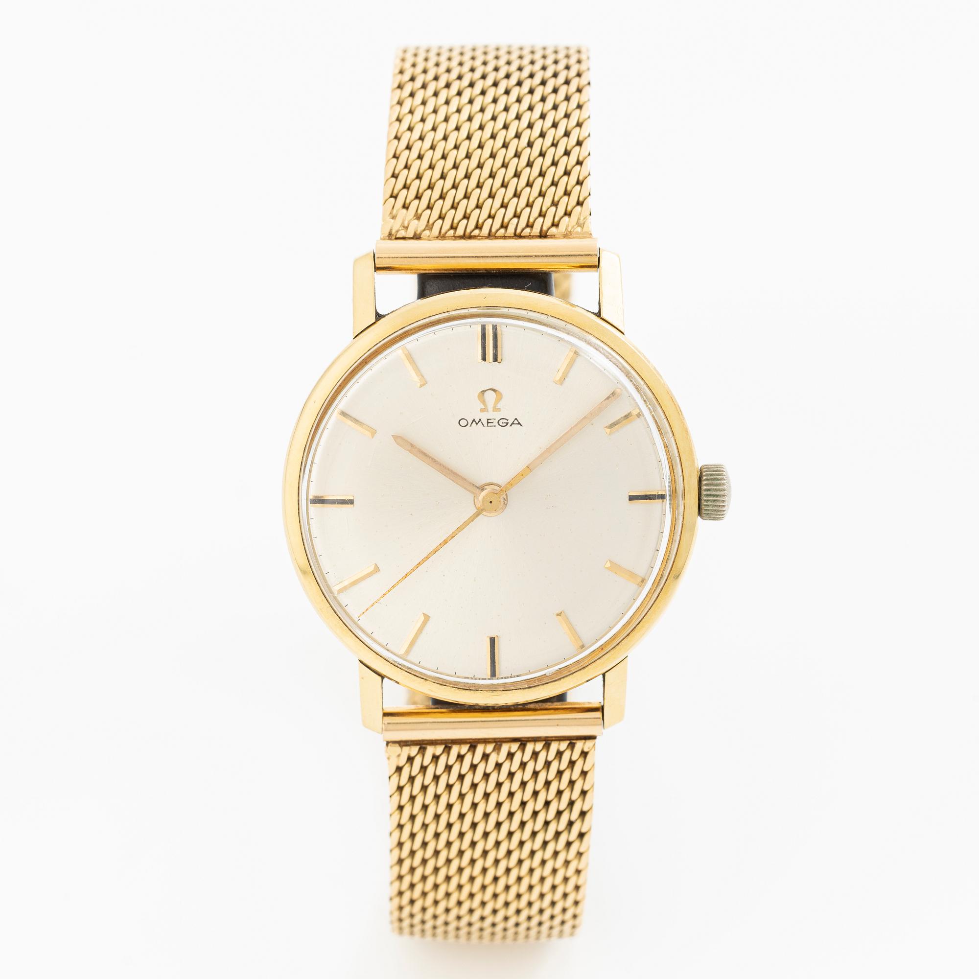 Omega, wristwatch, 34 mm.