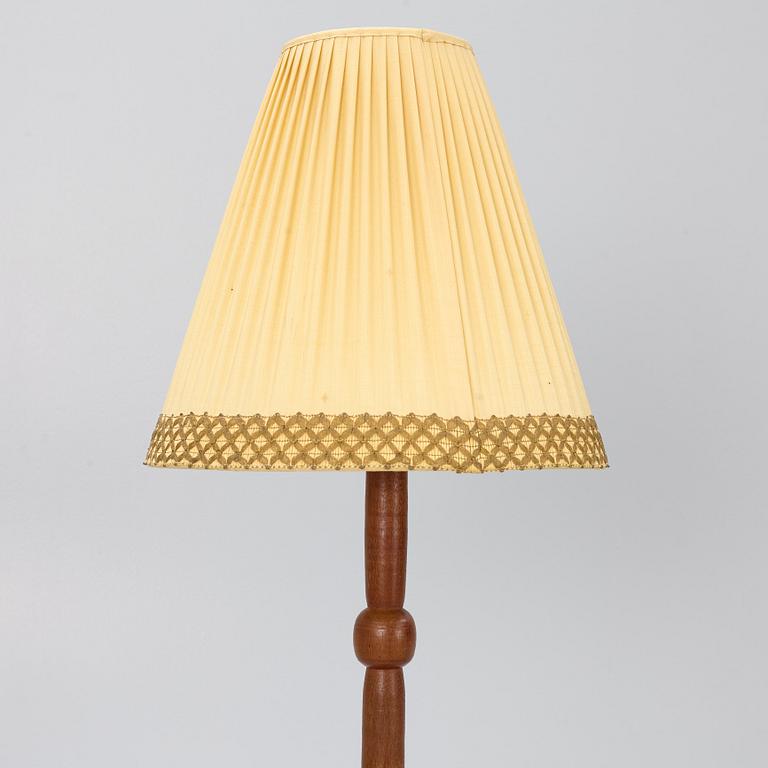 A floor lamp, Swedish Modern, mid-20th century.