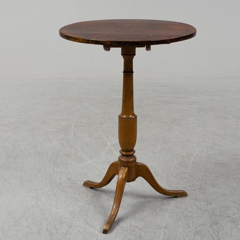 A Swedish 19th century tilt top table.