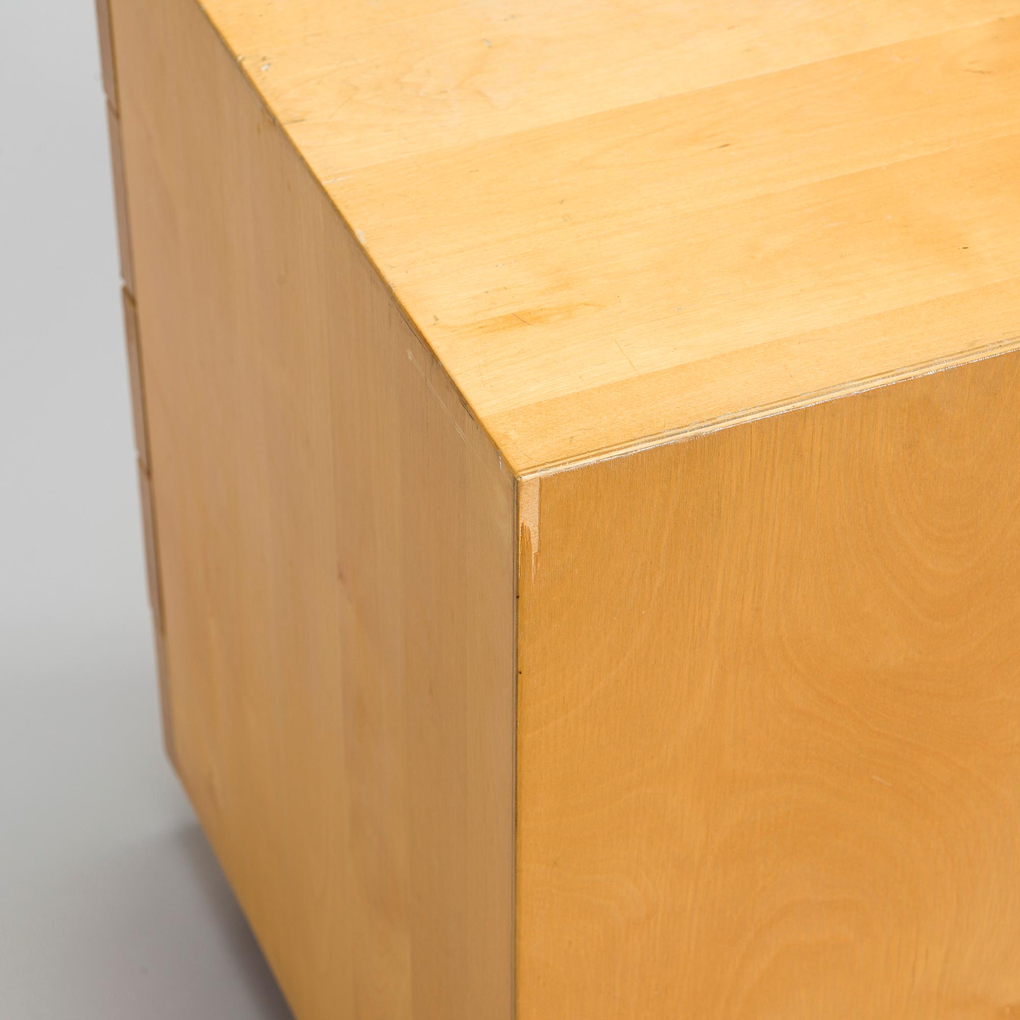 Aino Aalto, A mid-20th century H297 drawer unit for O.Y. Huonekalu-ja Rakennustyötehdas A.B.