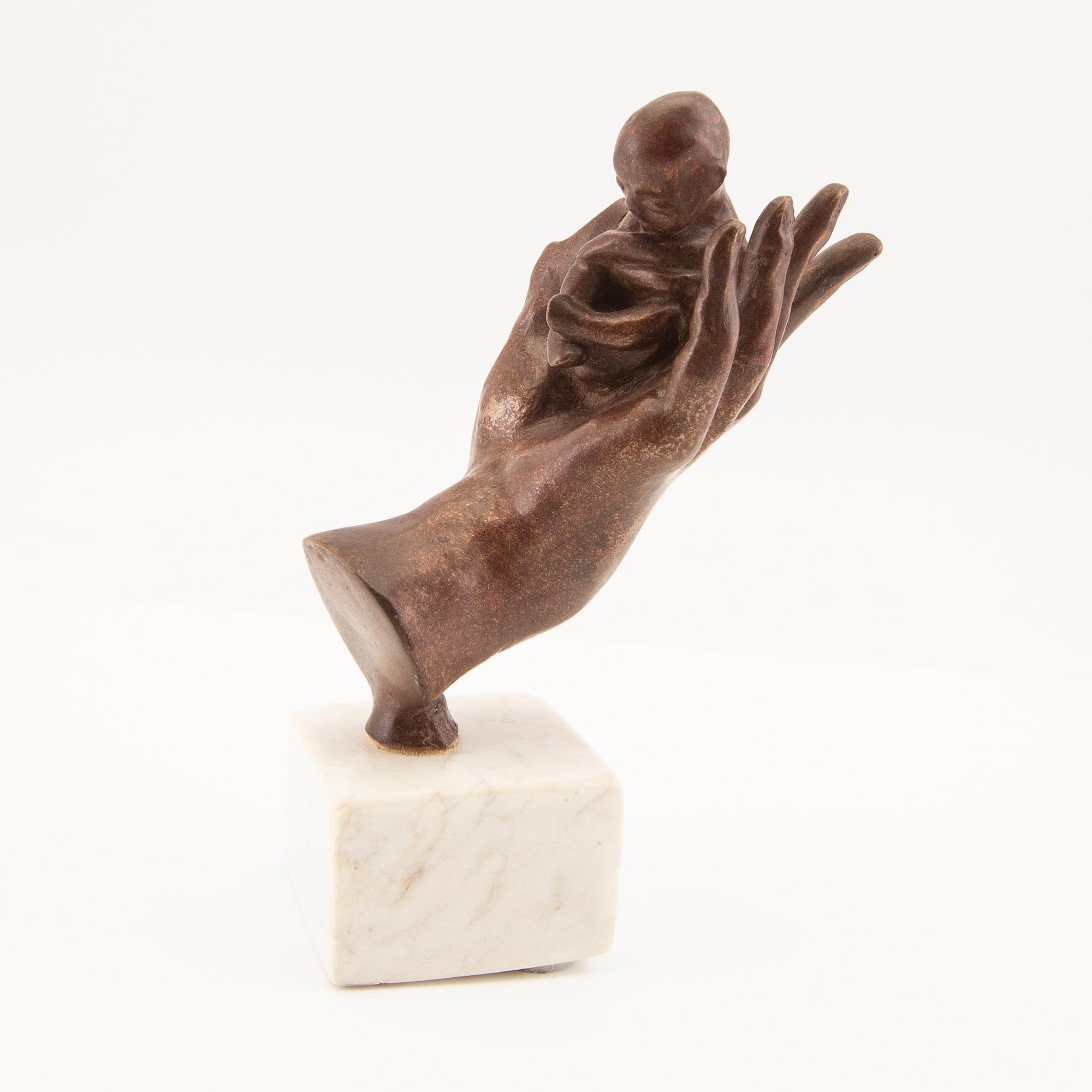 Gudmar Olovson, skulptur, signerad.