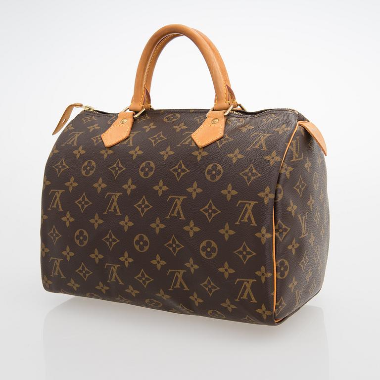 LOUIS VUITTON, "Monogram Speedy 30", VÄSKA.