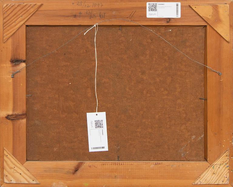 Pär Siegård, a signed oil on voard.