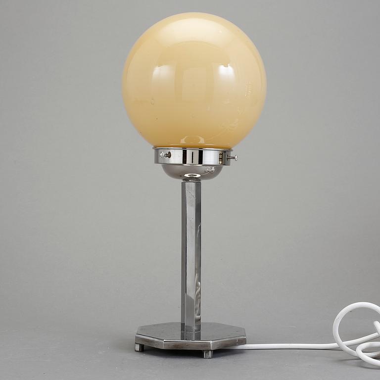 BORDSLAMPA, art deco, 1900-tal.