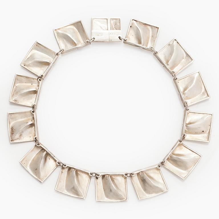 Björn Weckström, kaulaketju, "Planetaariset laaksot", hopea.