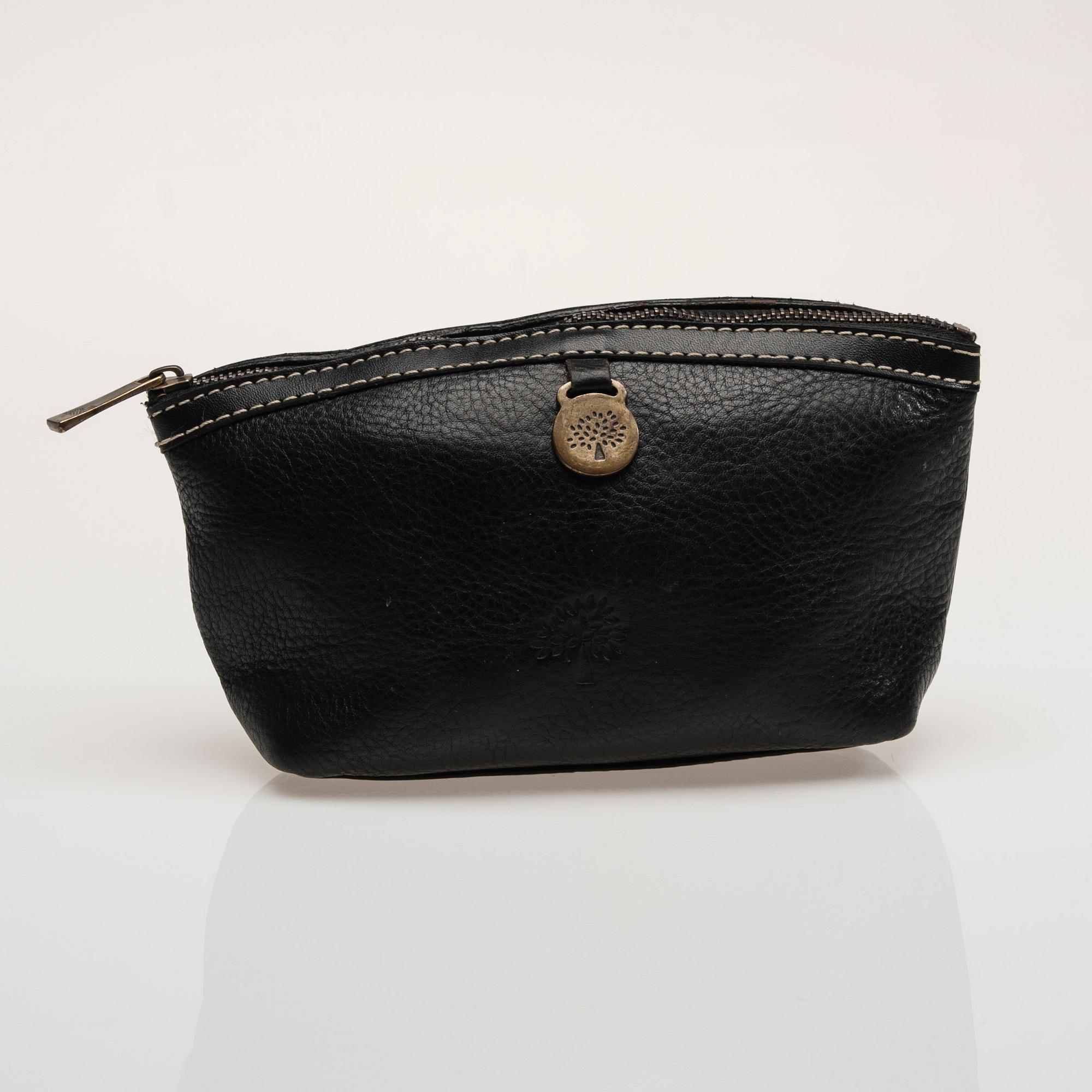WEEKENDBAG, "Clipper Holdall", ja TOALETTILAUKKU, Mulberry.