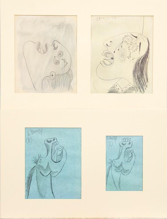 Pablo Picasso, "Guernica" art portfolio.