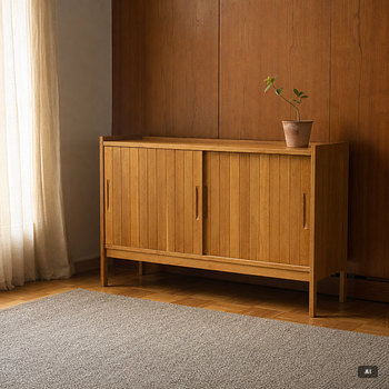 Kurt Østervig, Sideboard, Denmark, third quarter of the 20th century.