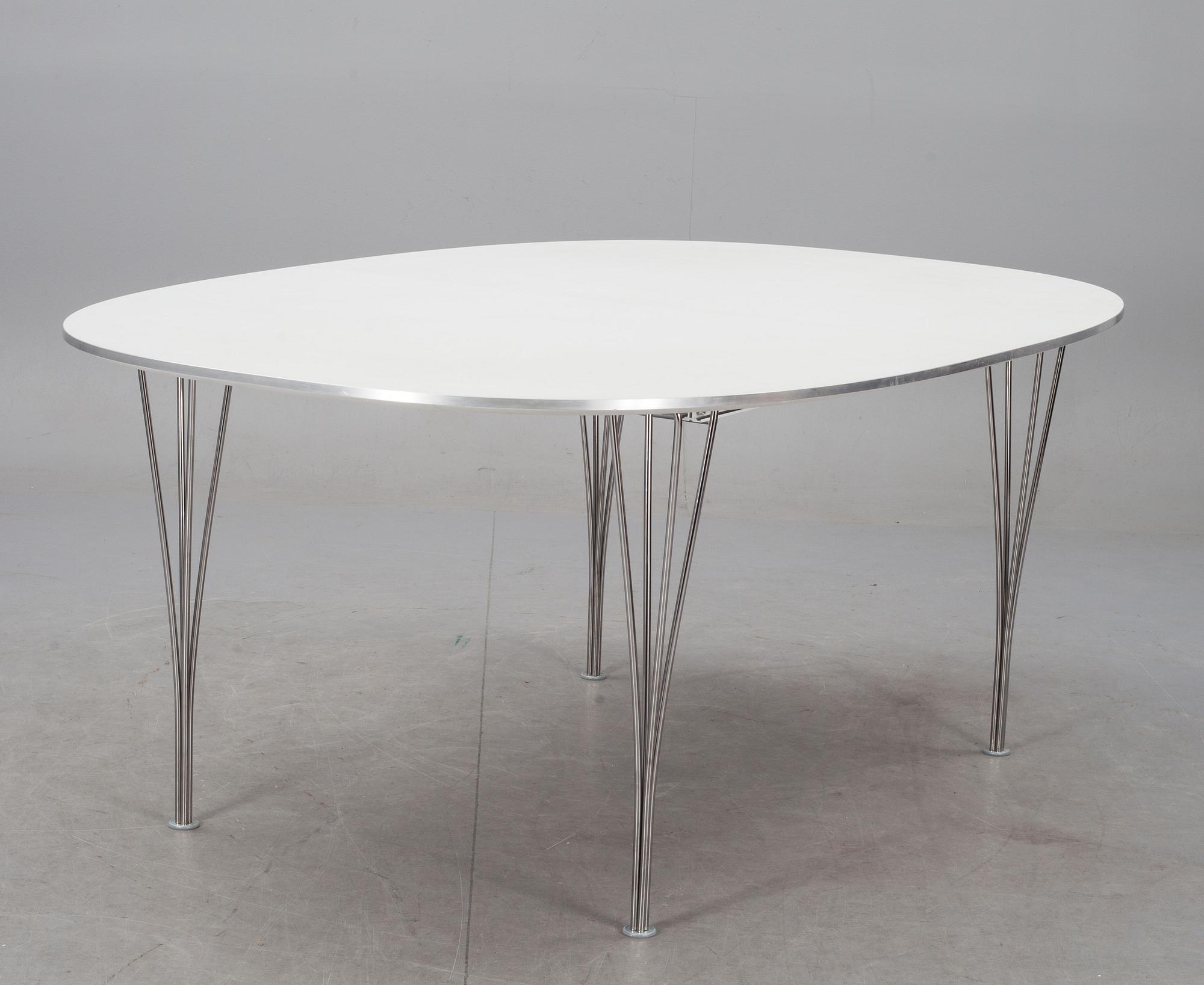 BORD, "Superellips", Bruno Mathsson, Piet Hein, Fritz Hansen.