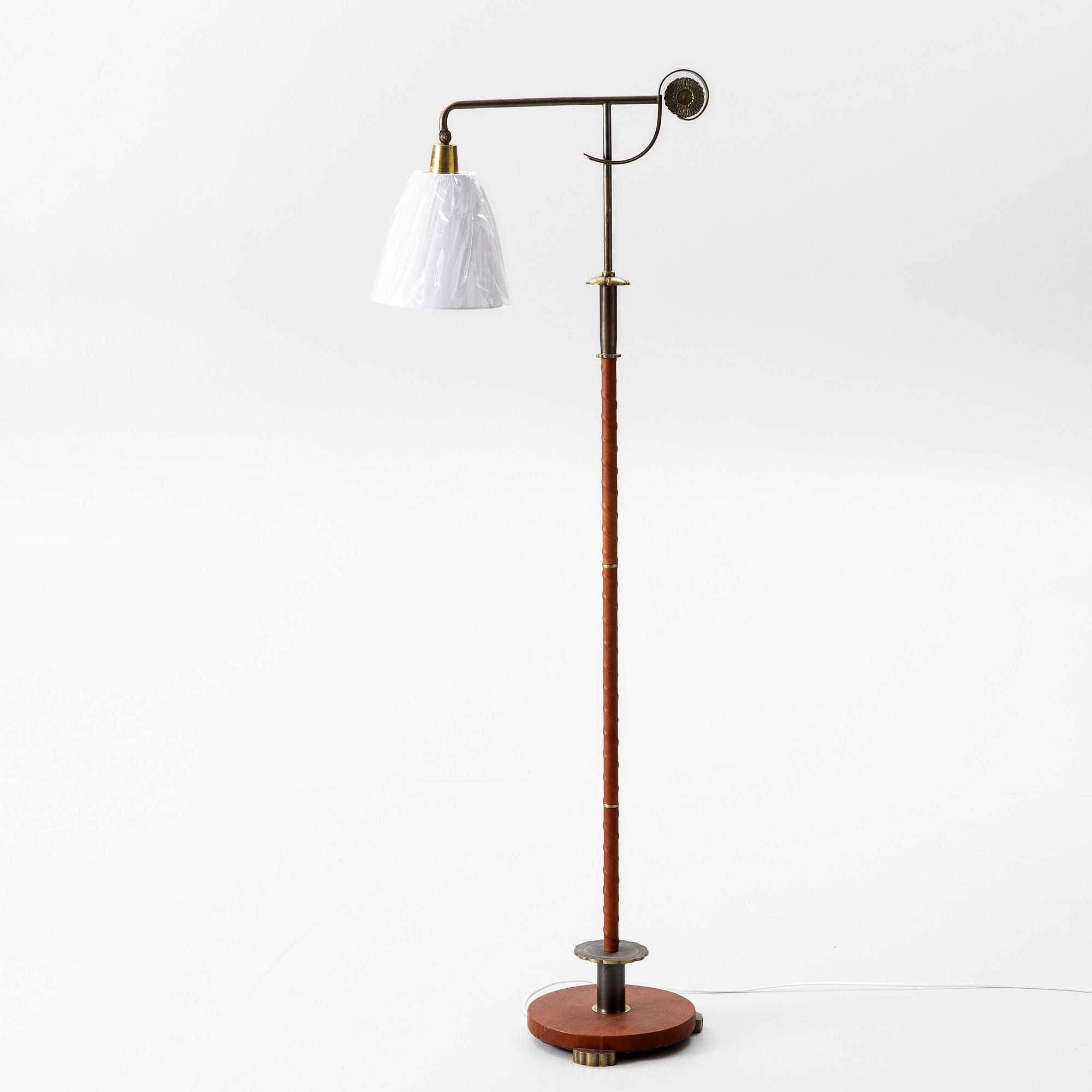 Floor lamp, mid-20th century.
