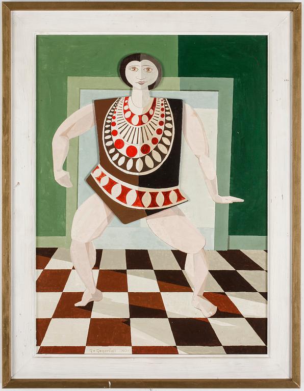 CARL GUNNAR VON GEGERFELT, oljemålning, signerad 1971.