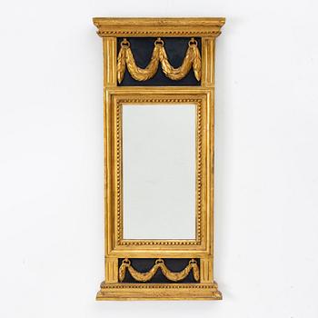 Spegel, sengustaviansk, tidigt 1800-tal.