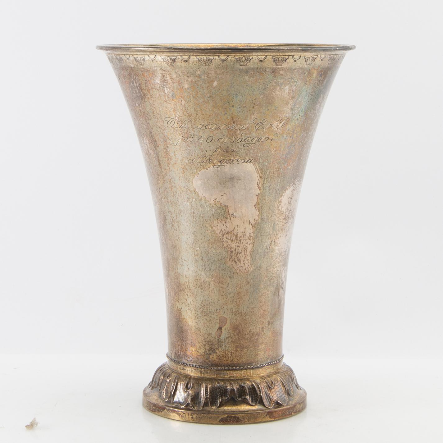 Cup silver GAB Stockholm 1903.