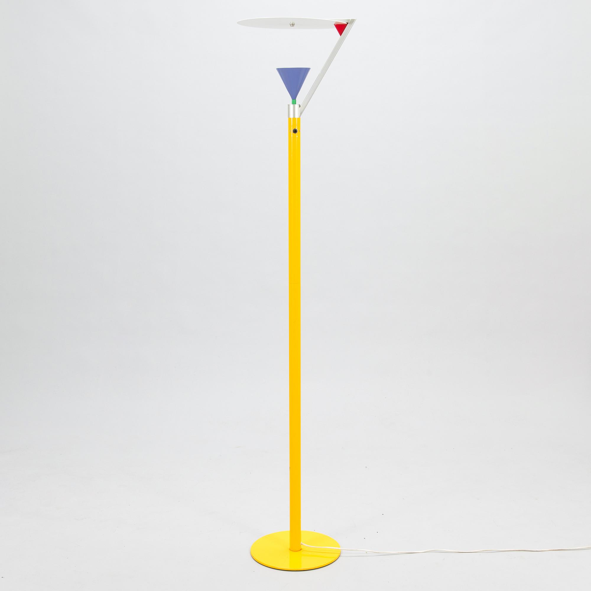 Olle Andersson, golvlampa, "Halo there", Boréns, 1980-tal.