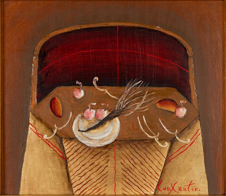 Constantin Pacea, Komposition med dukat bord.