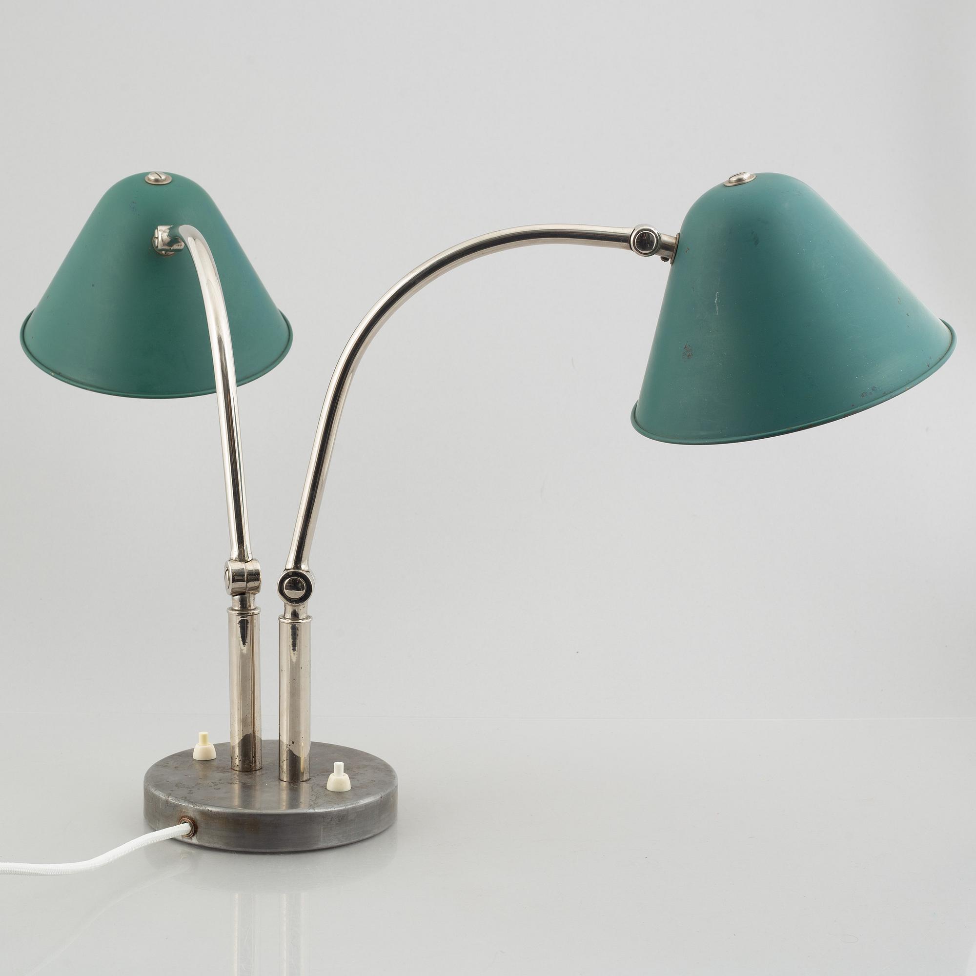 Boréns, bordslampa, modell "546", Borås, 1930-40-tal.