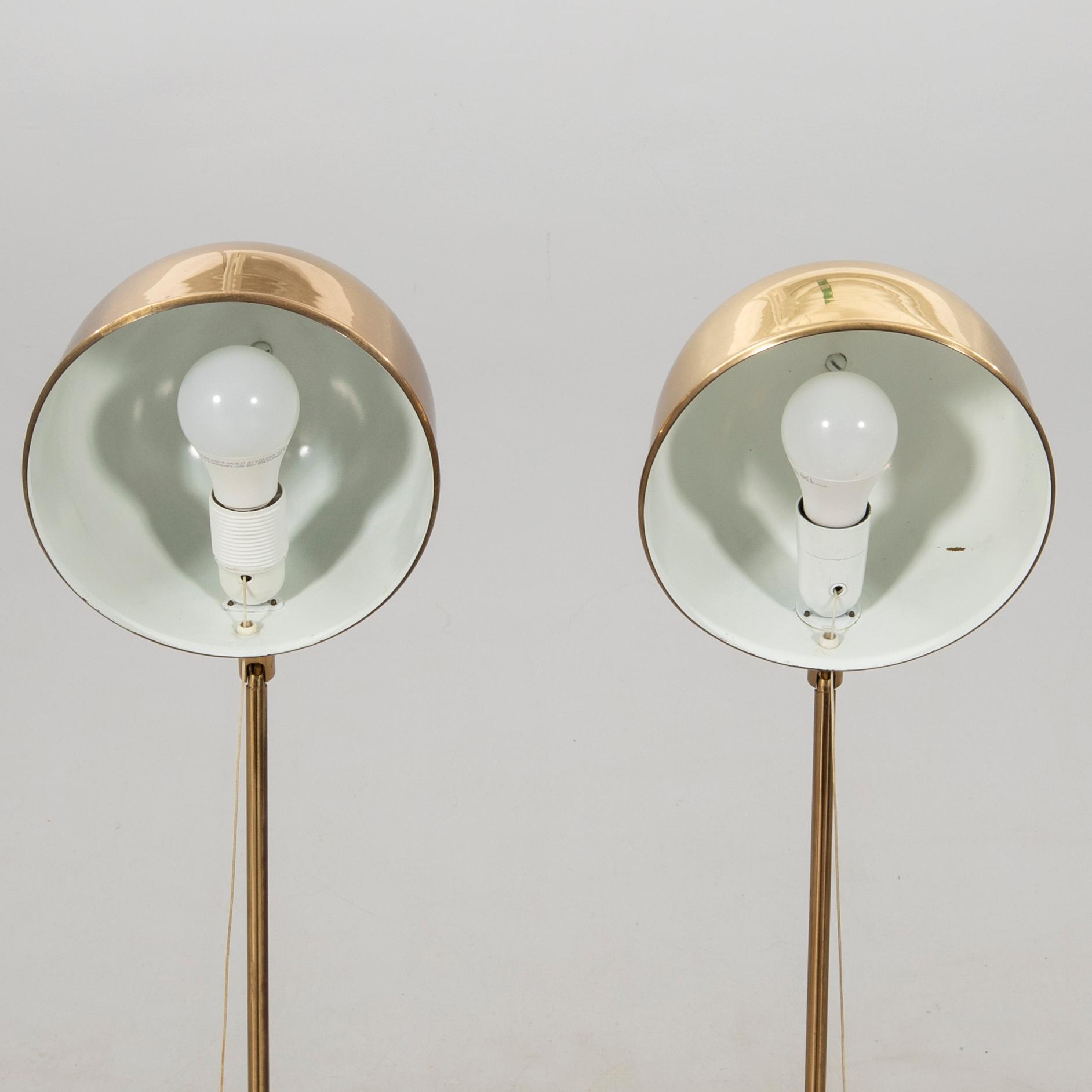 Eje Ahlgren, floor lamps, a pair, model G-075, Bergboms.