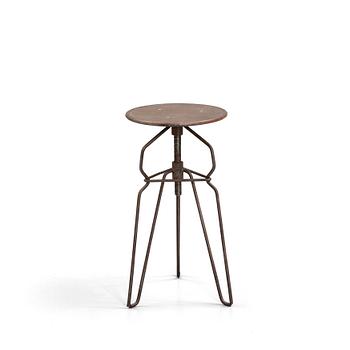 An industrial stool, 20th Century.