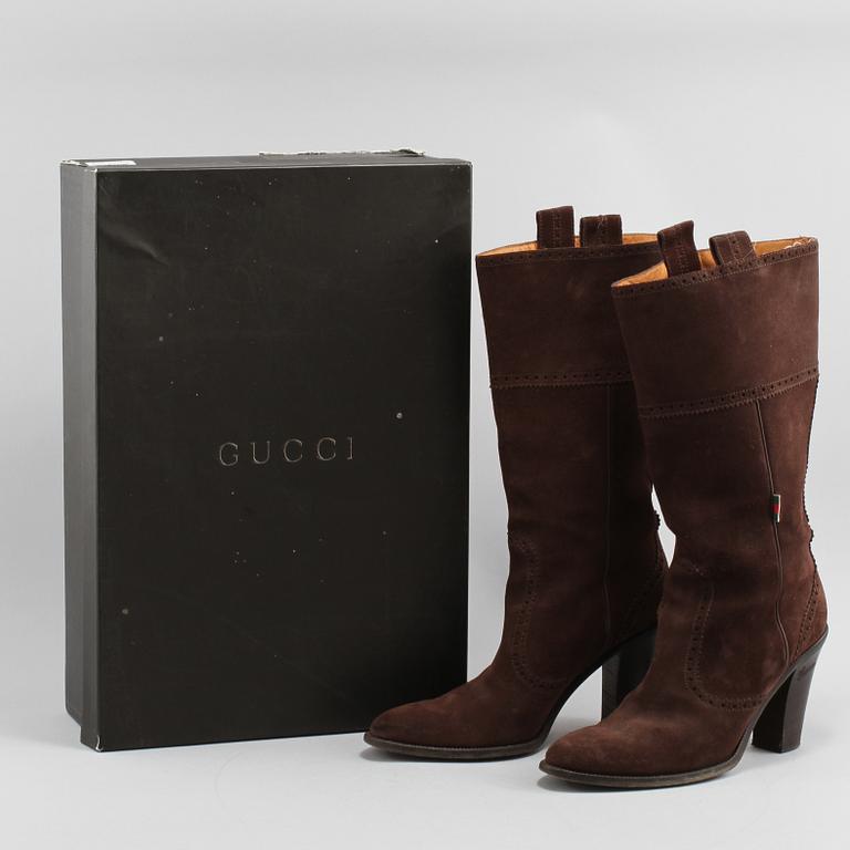 STÖVLAR, ett par, Gucci, Italien.
