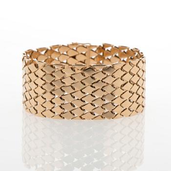 A BRACELET, 14K gold. Westerback, Helsinki Finland 1962.