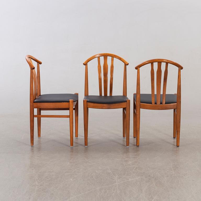 A SET OF SIX CHAIRS SECOND HALF OF 20TH CENTURY.