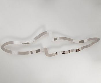 KARI HUHTAMO, steel, signed and dated 2004, numbered 1/3.