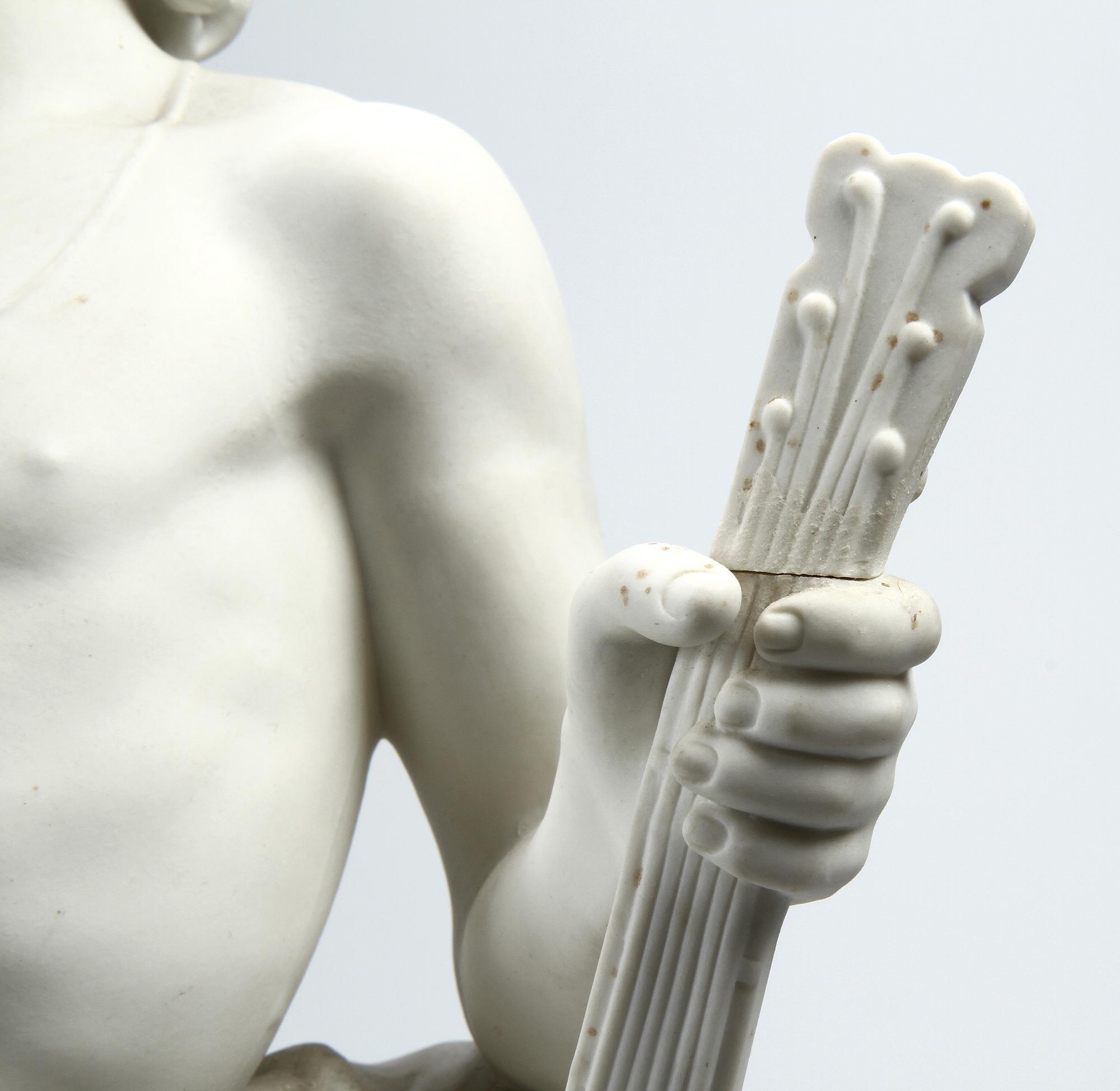 FIGURIN, parian, Gustavsberg, 1900-tal.