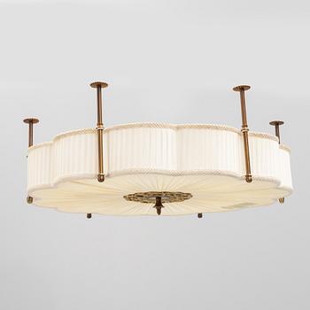 A Swedish Grace ceiling lamp, 1920's/30's.