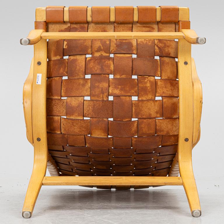 Bruno Mathsson, an 'Eva' armchair, Firma Karl Mathsson, Värnamo, 1961.