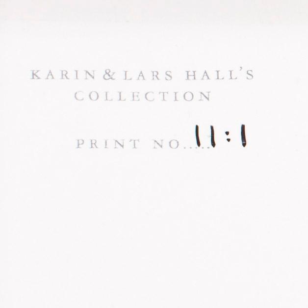 KARIN BERGLUND, Gummitryck, sign o numr 2/12.