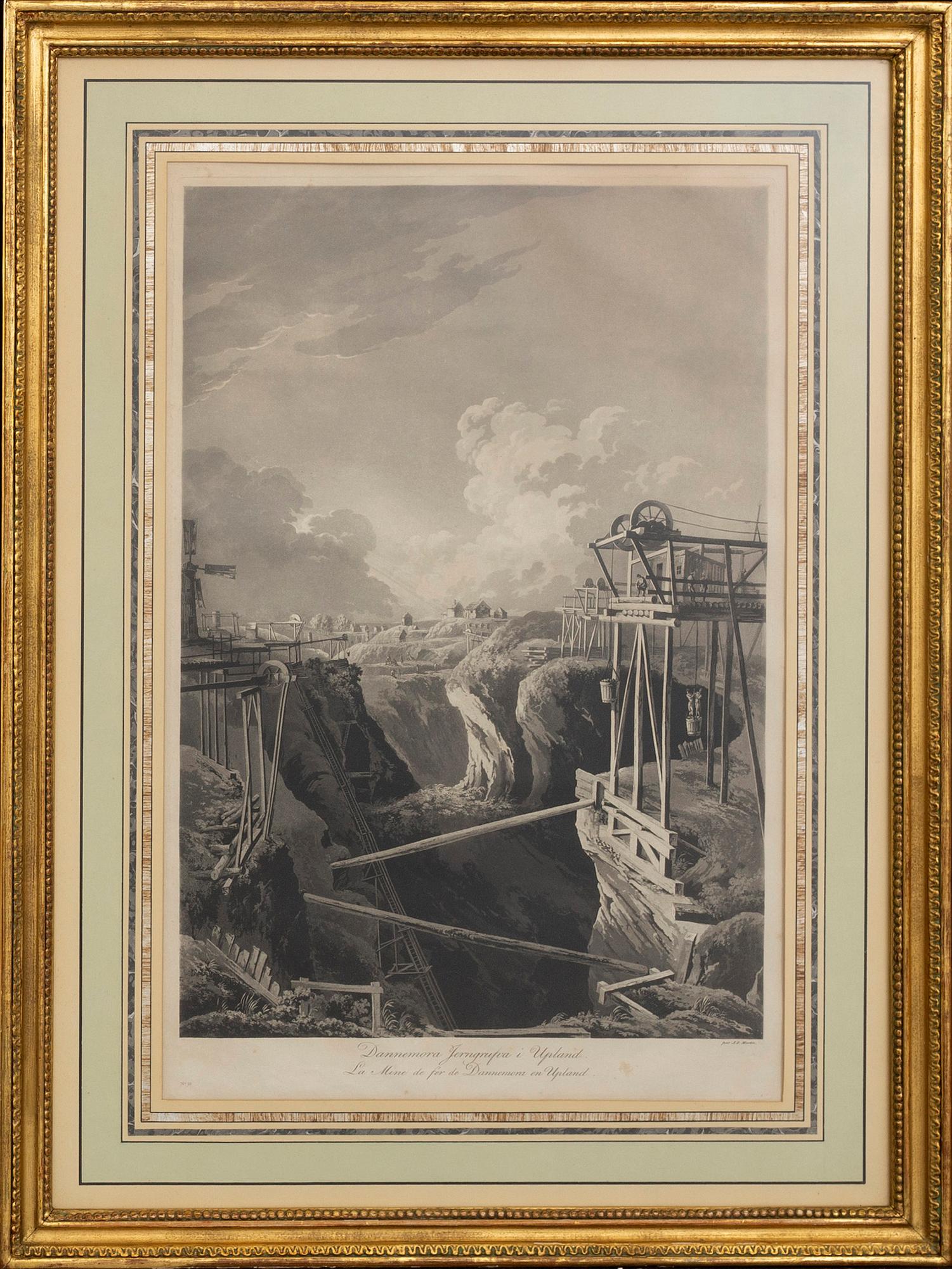 3 PRINTS by JOHAN FREDRIK MARTIN,