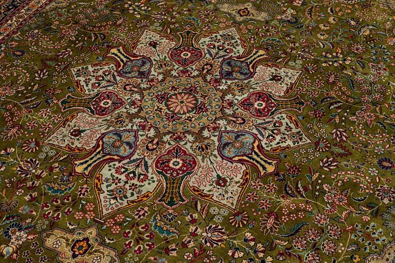 Carpet, Tabriz-Patina approx. 502x345 cm.