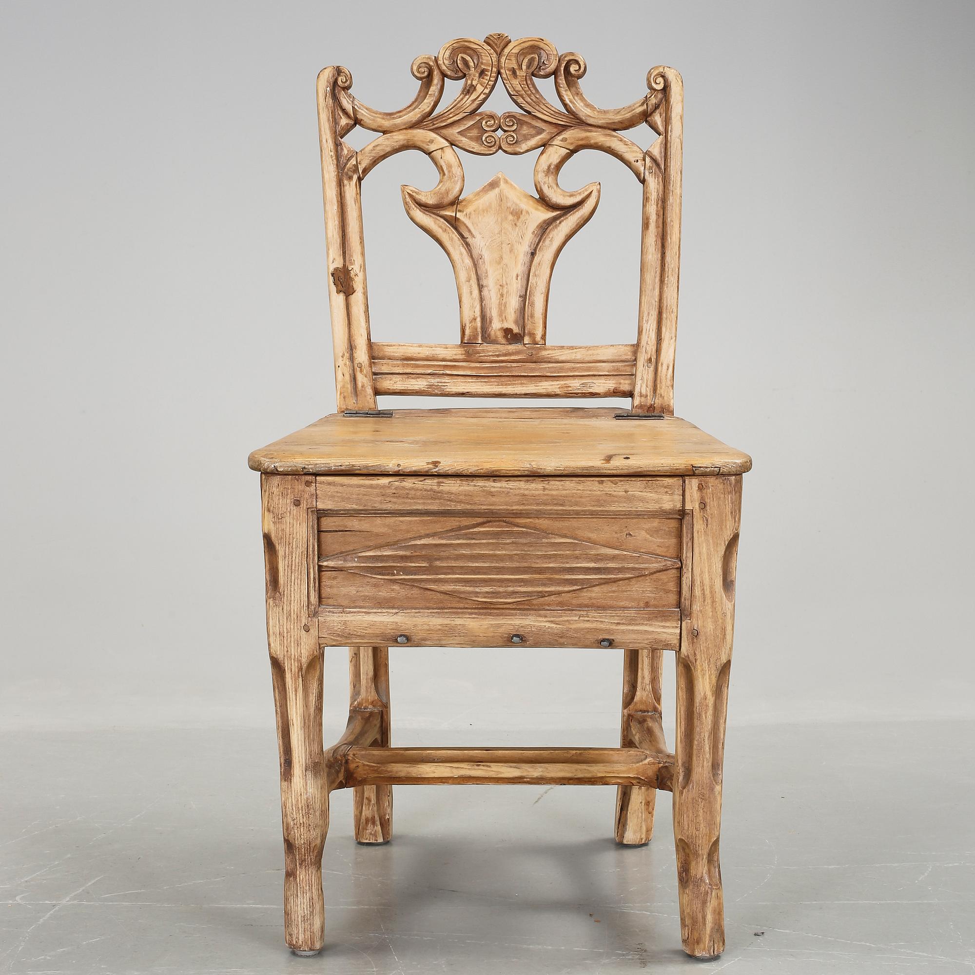 STOL, allmoge, 1800-tal.