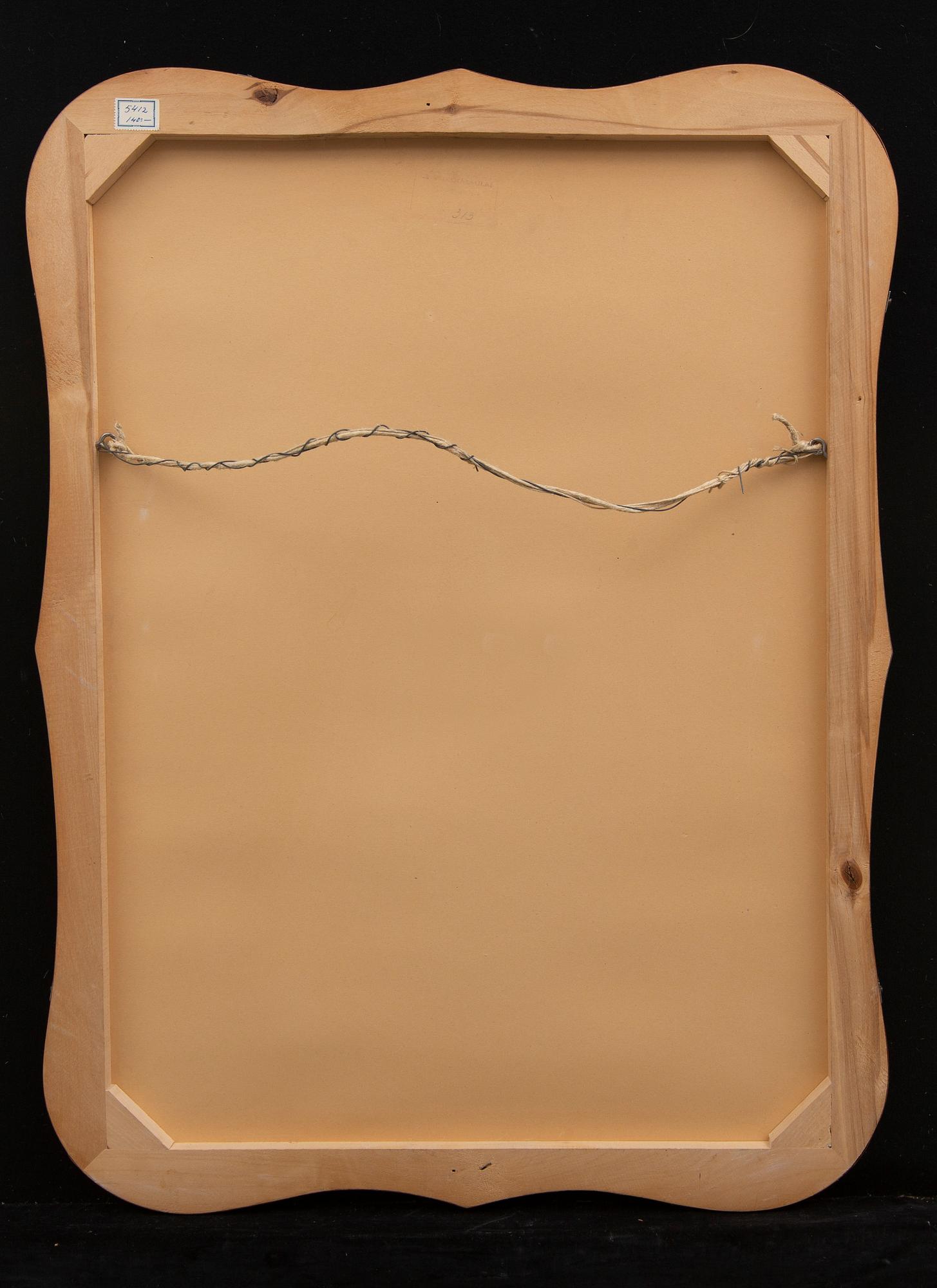 Spegel, Eriksmåla Glasbruk  1950-tal.