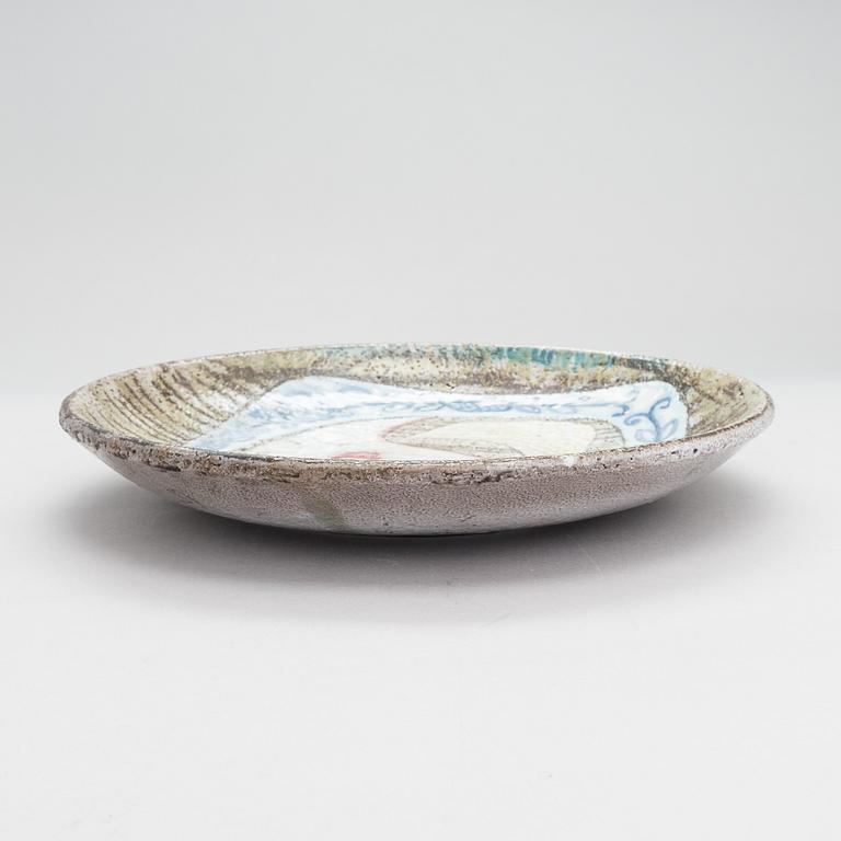 Mari Simmulson, a ceramic dish,  signed Mari S. Upsala Ekeby.
