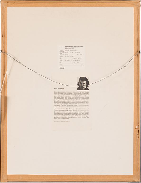 PENTTI LUMIKANGAS, aquatint and dry point, signed and dated 1978, numbered 17/70.
