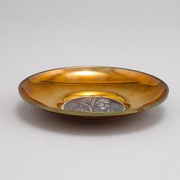 Five silver plates by Ilias Lalagounis, Greece.