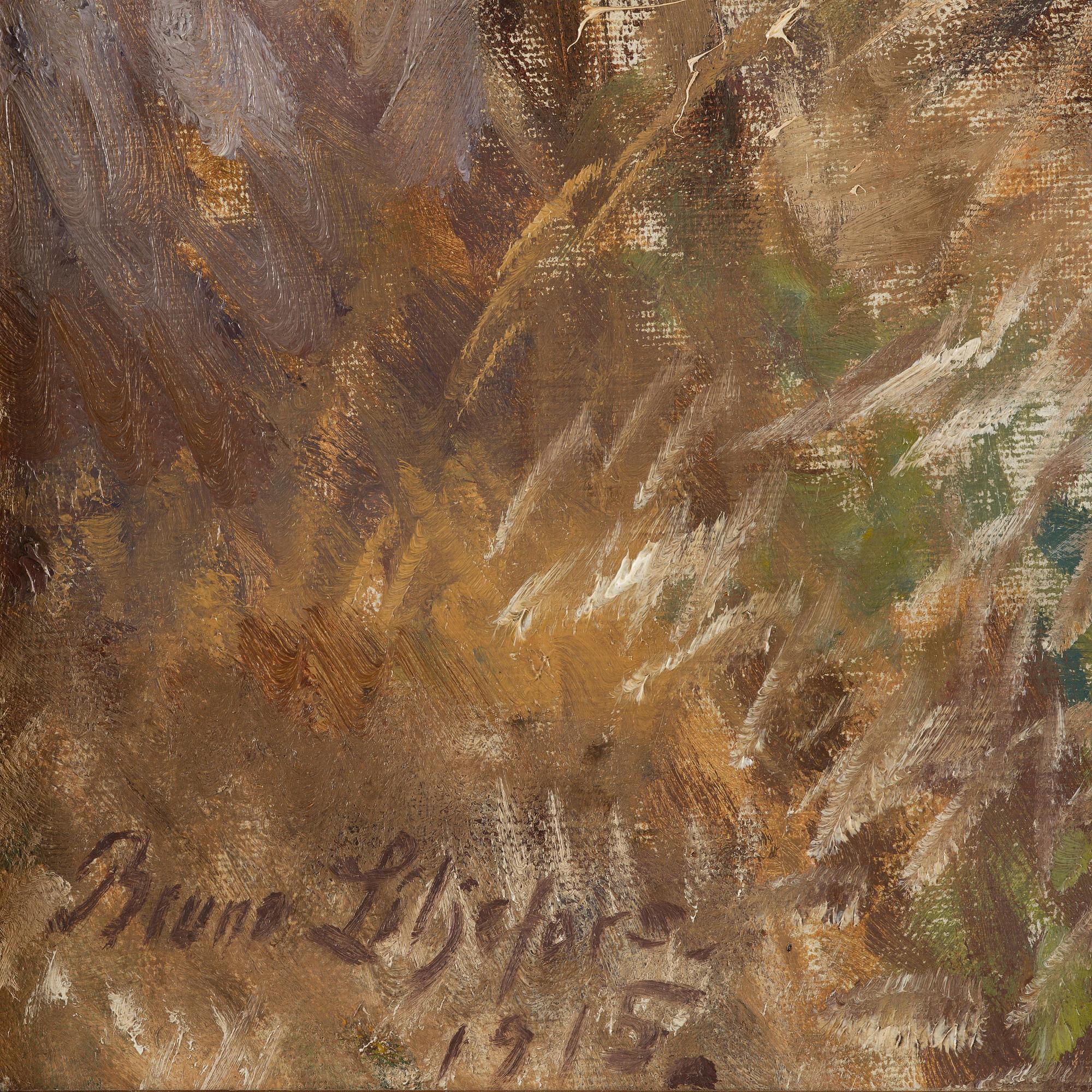 Bruno Liljefors, Partridge with chicks.