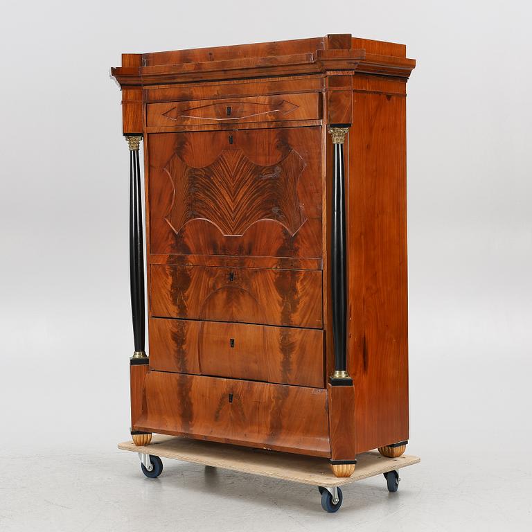A secretaire, Empire-style, first half of the 20th century.