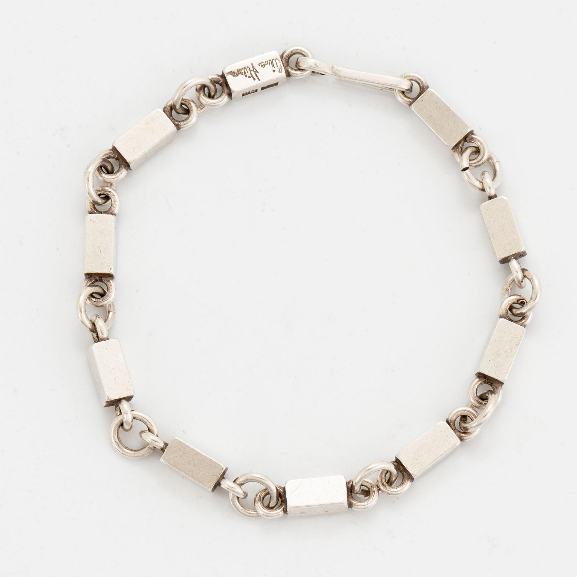 Wiwen Nilsson, armlänk, silver.