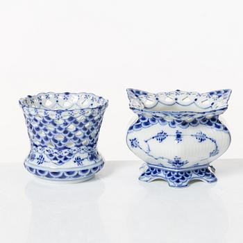 Royal Copenhagen, a 20-piece coffee service, 'Blue Fluted', Denmark.